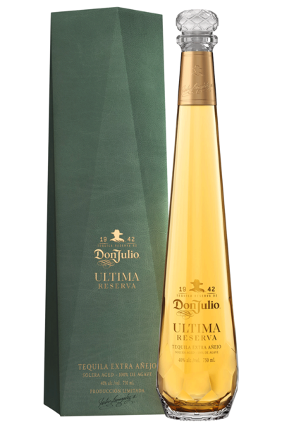 Don Julio Ultima Reserva Extra Anejo Tequila 750ml Bottle with Gift Box