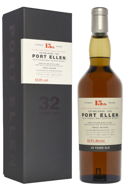 Port Ellen 32 Year 750ml Bottle with box