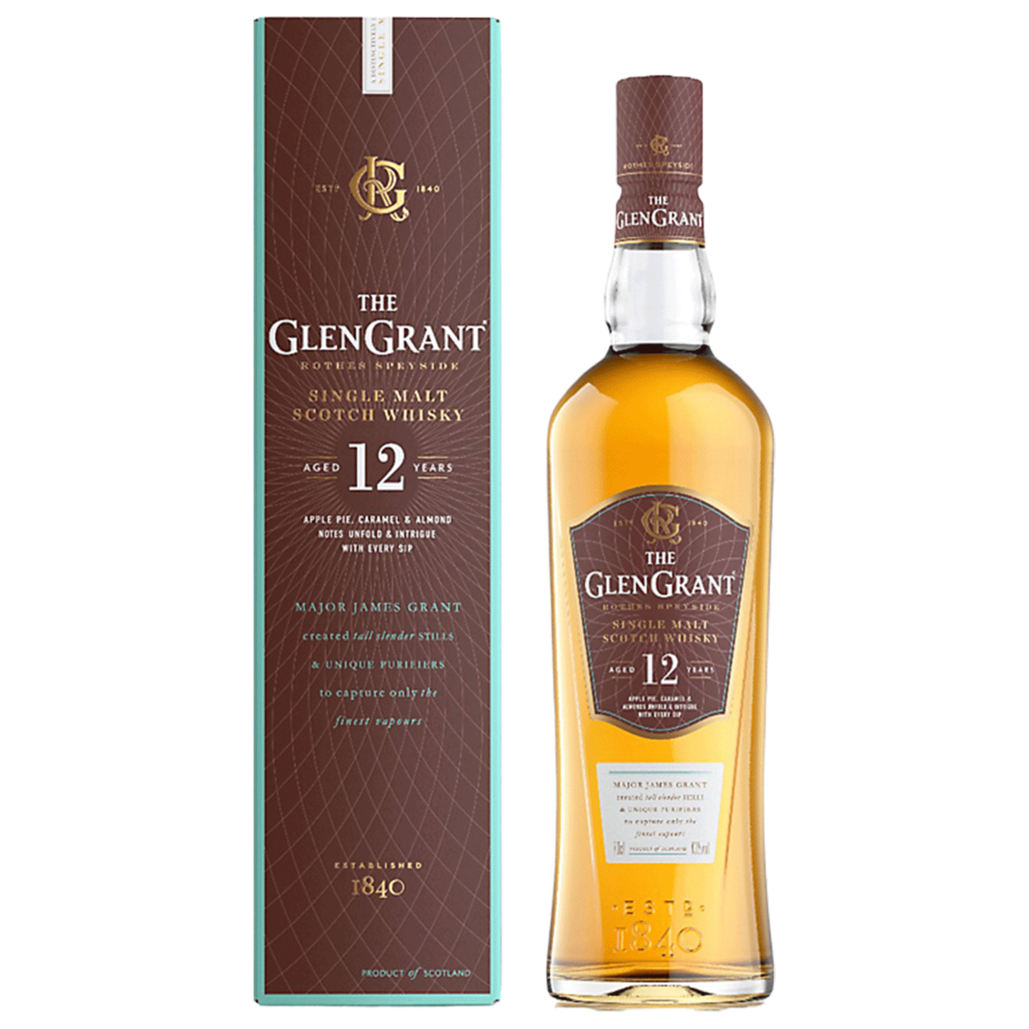 Buy Glen Grant 12 Year 700ml w/Gift Box at the best price - Paneco