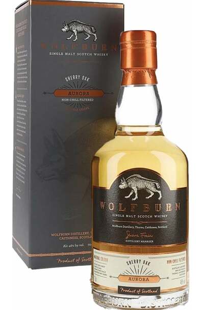 Wolfburn Aurora Single Malt Whisky 750ml Bottle