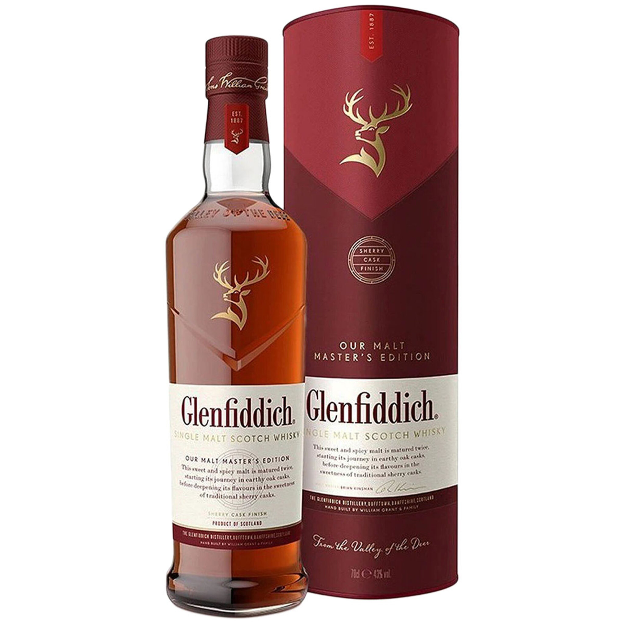 【良品】Glenfiddich Pure Malt Scotch Whisky Buy Glenfiddich Malt Master's Edition Double Matured Single Malt