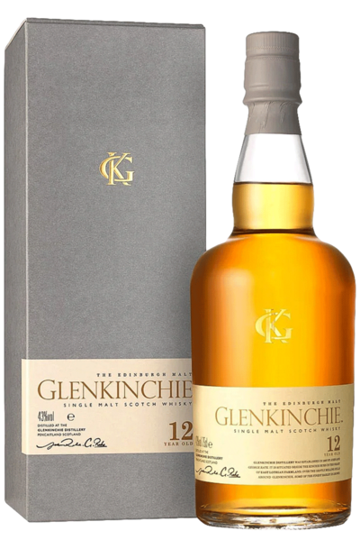 Glenkinchie 12 Year 750ml Bottle with Gift Box