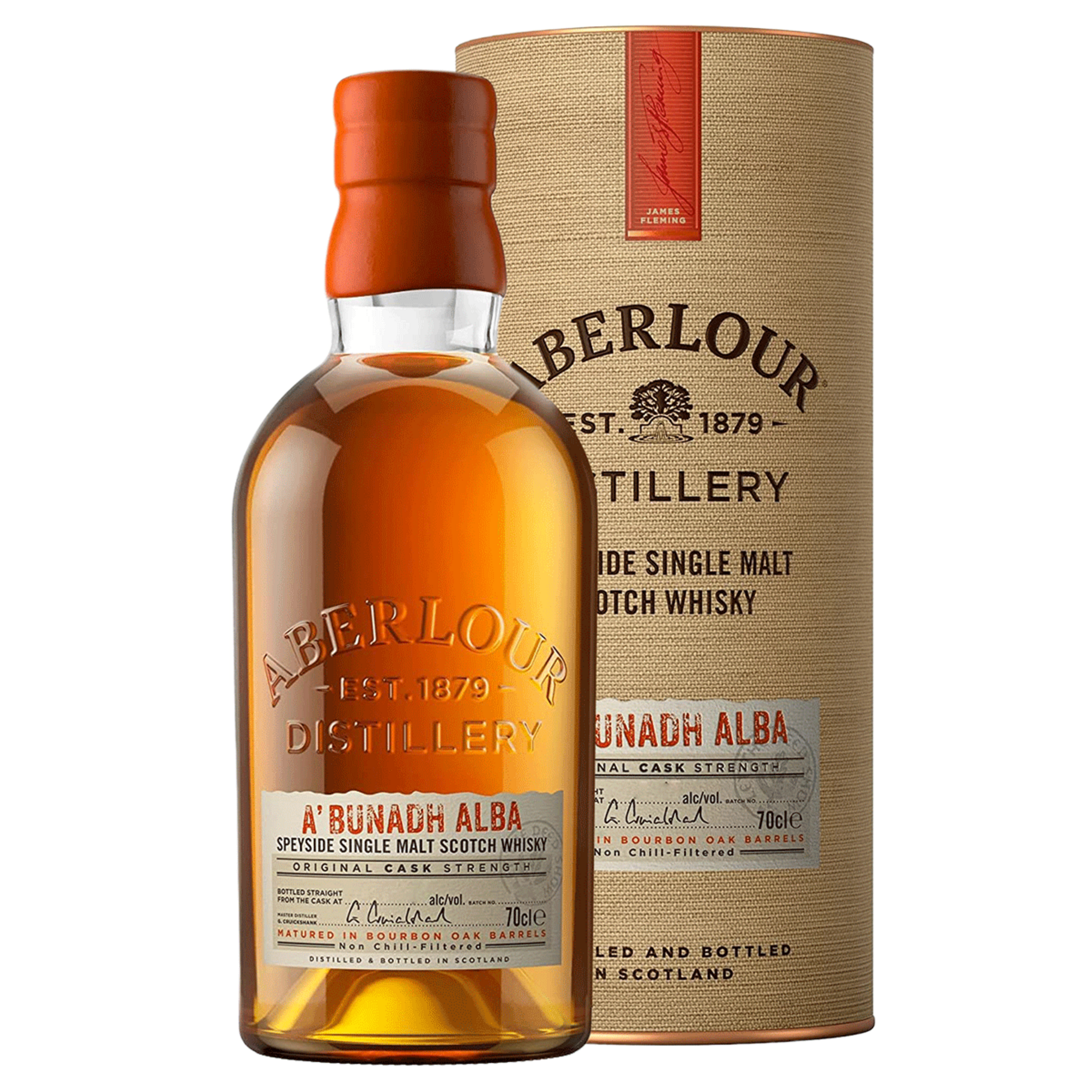 Buy Aberlour A'Bunadh Alba Batch 8 Single Malt 700ml w/Gift Box at
