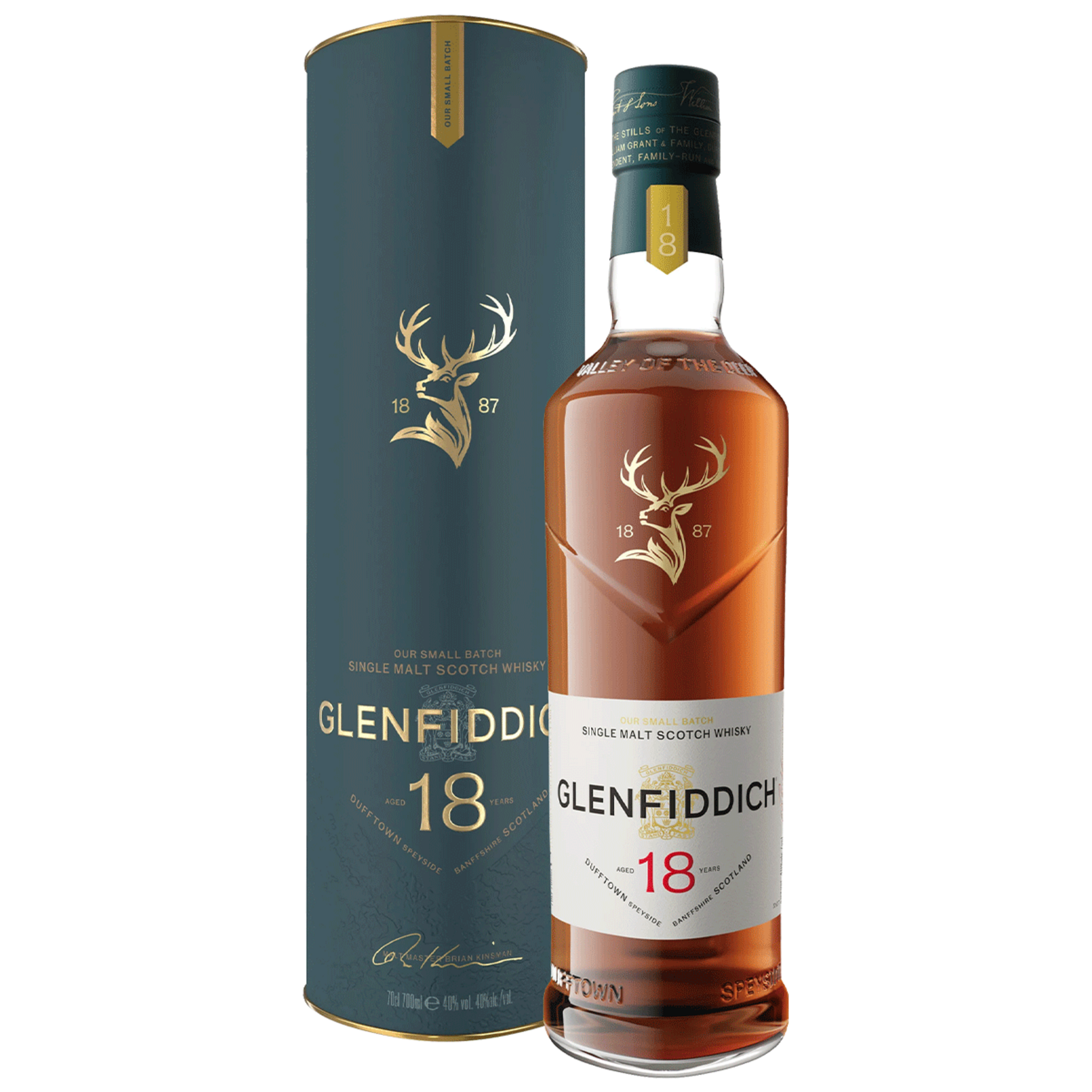 Buy Glenfiddich 18 Year Single Malt 700ml w/Gift box at the best