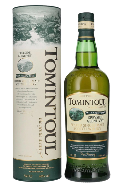Tomintoul Peaty Tang 1L with Gift Box