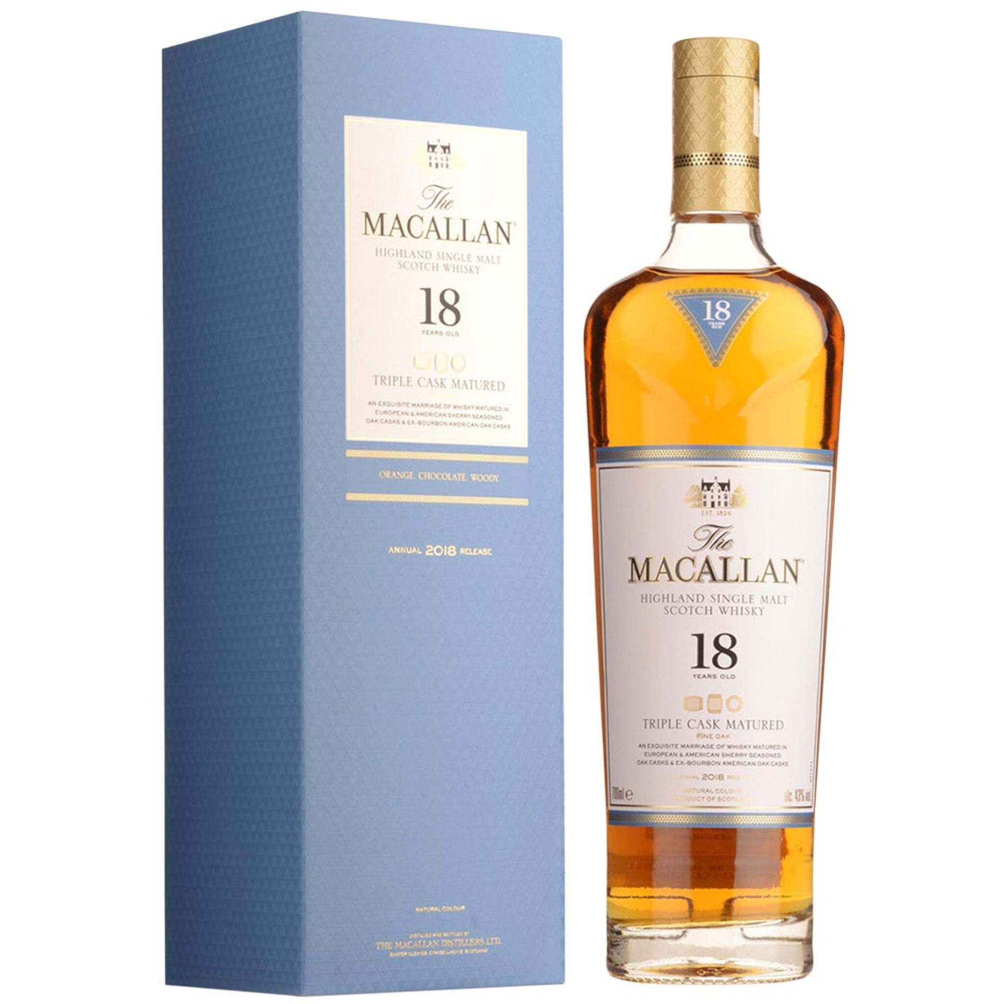 Buy Macallan 18 Year Triple Cask (Fine oak) Single Malt 700ml w