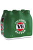 6 x Victoria Bitter Beer Bottle 375ml