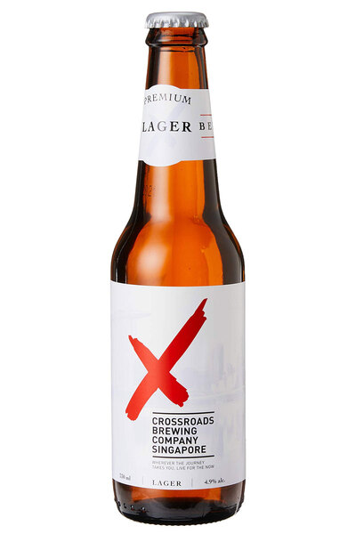 Crossroads Craft Lager Beer 330ml