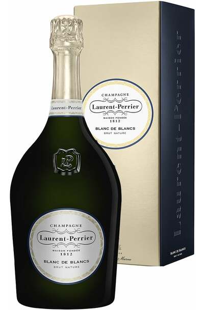 Laurent Perrier Blanc De Blancs Brut Nature 750ml Bottle with Gift Box