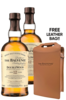 2x Balvenie 12 Year Double Wood Single Malt 700ml w/ Leather Bag