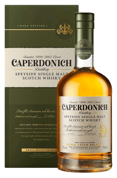 Caperdonich 30 Year 700ml Bottle with Gift Box	
