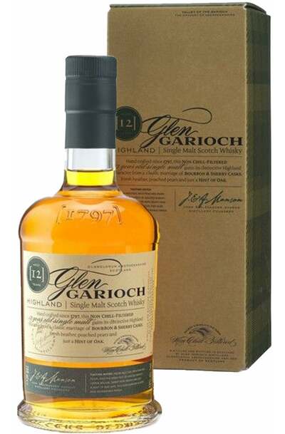 Glen Garioch 12 Years 1L Bottle w/Gift Box