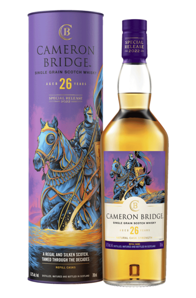 Cameronbridge 26 Year Old Single Malt 2022 Special Release 700ml Bottle with Gift Box