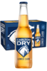 24 x Carlton Dry Beer Bottle 330ml