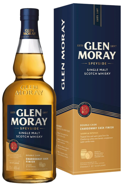 Glen Moray Chardonnay Cask 700ml with Gift Box