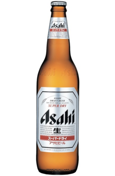 Asahi Super Dry Beer Bottle