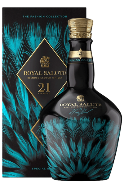 Royal Salute 21 Years Old The Harris Reed Edition Blue Flagon 700ml Bottle with Gift Box