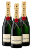 3 x Moet & Chandon Imperial 750ml