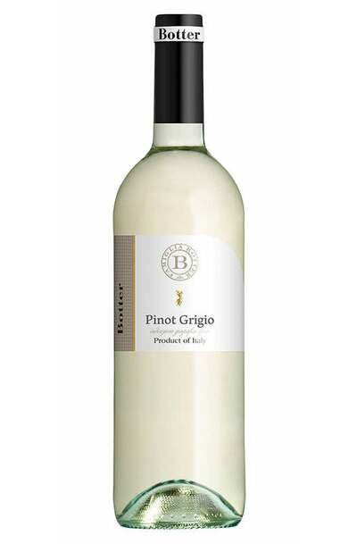 Botter Pinot Grigio IGT Veneto 2017 Bottle