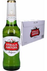 24 x Stella Artois Longneck Beer Bottle Case 330ml