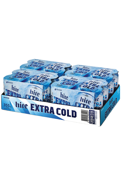 24 x Hite Beer Can Case 355ml