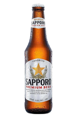 Sapporo Premium Beer Bottles 330ml