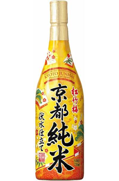 Sho Chiku Bai Kyoto Fushimizu Jitate Junmai Sake 720ml Bottle