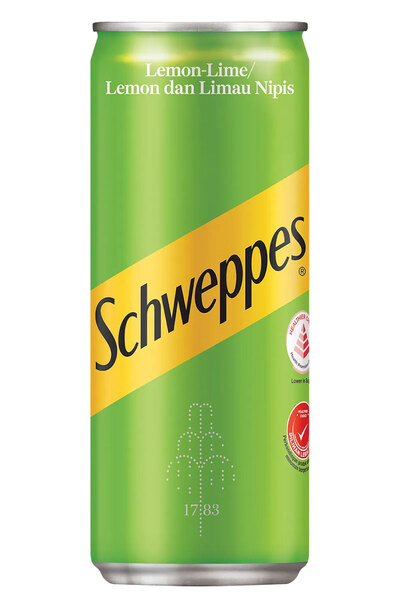Schweppes Lemon Lime Can 320ml