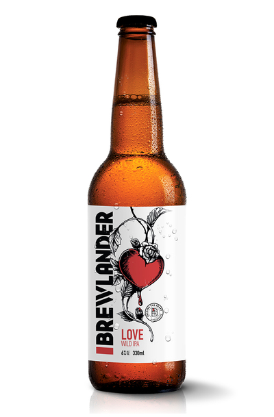Brewlander Love Wild IPA Bottle 330ml