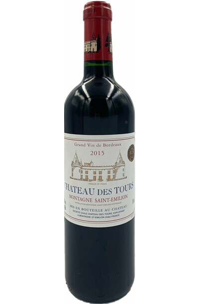 Chateau des Tours Montagne-Saint-Emilion 2015 750ml