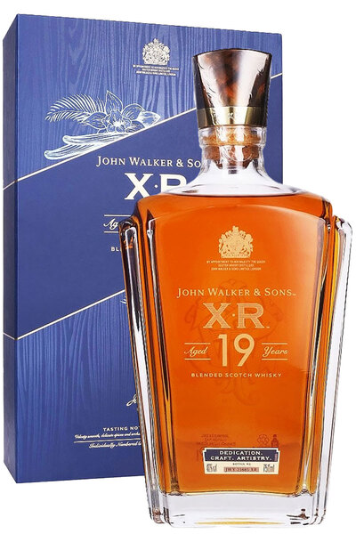 John Walker & Sons XR 19 Year Old Whisky 750ml Bottle with Gift Box
