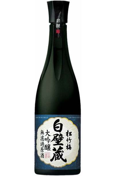 Sho Chiku Bai Shirakabegura Daiginjo Muroka Genshu Sake 640ml Bottle