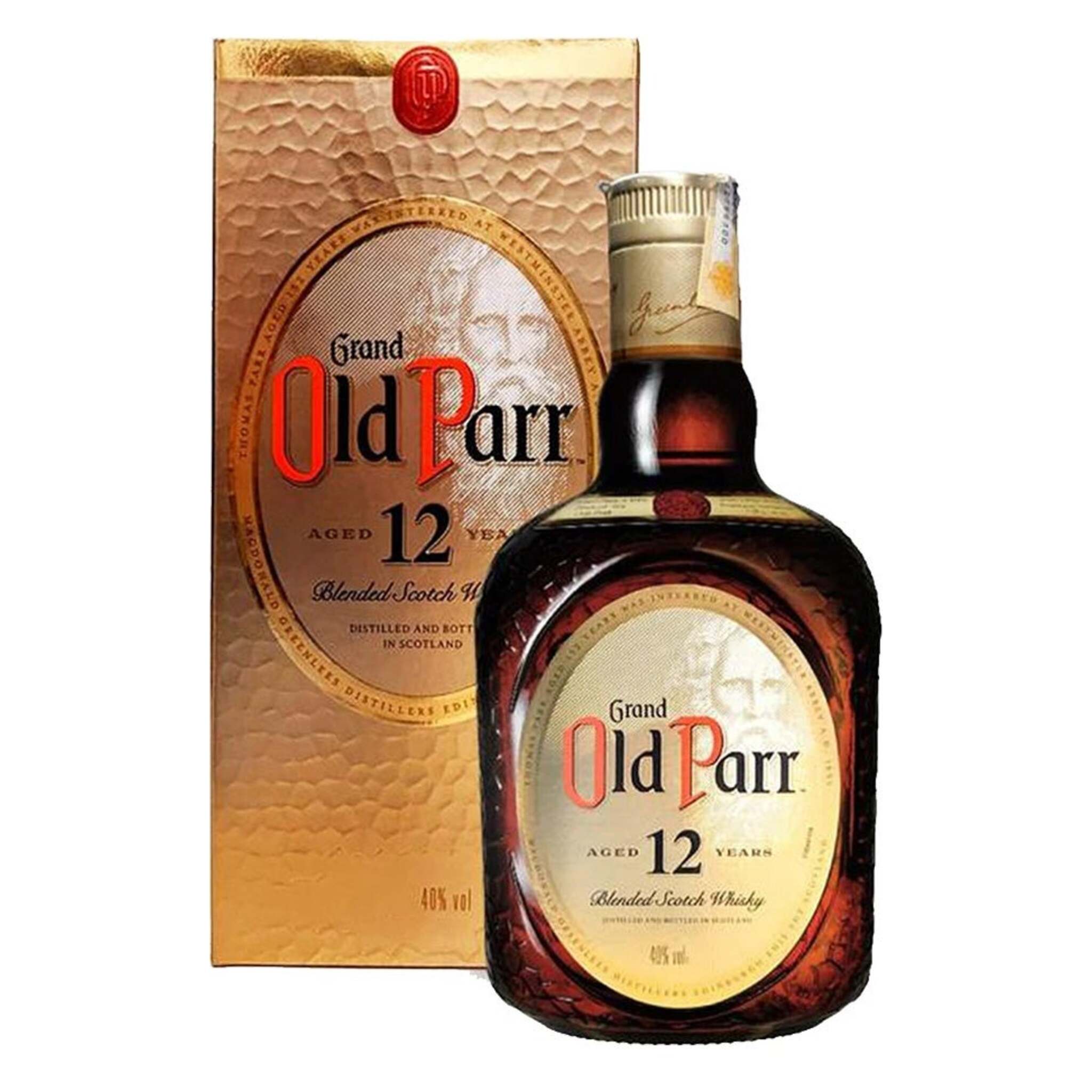 Buy Grand Old Parr 12 Years 750ml w/Gift Box at the best price