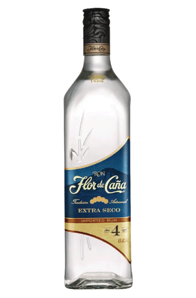 Flor de Cana Extra Seco Blanco Reserva 4 Years 1L Bottle