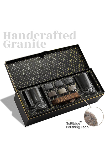 ROCKS The Connoisseur's Set Signature Glass Edition Gift Set