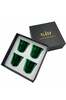 Double Wall Coffee Cup 4 Set - Green