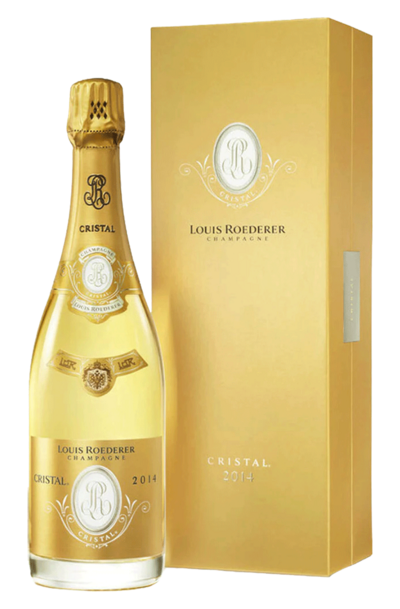 Louis Roederer Cristal Brut 2014 750ml Bottle with Gift Box