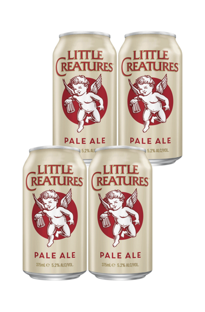 4 x Little Creatures Pale Ale Can 375ml