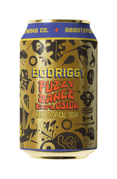 Bodriggy Fuzzy Dance Explosion Hazy Tropical Sour Ale Can 355ml