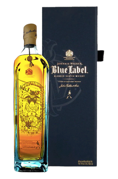Johnnie Walker Blue Zodiac Goat 1L w/ Gift Box