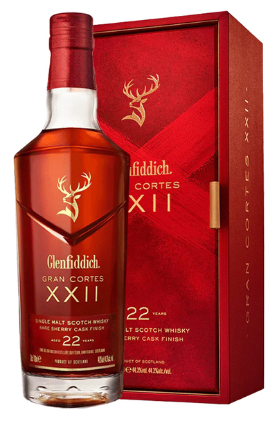 Glenfiddich 22 Year Old Gran Cortes 700ml w/Gift Box