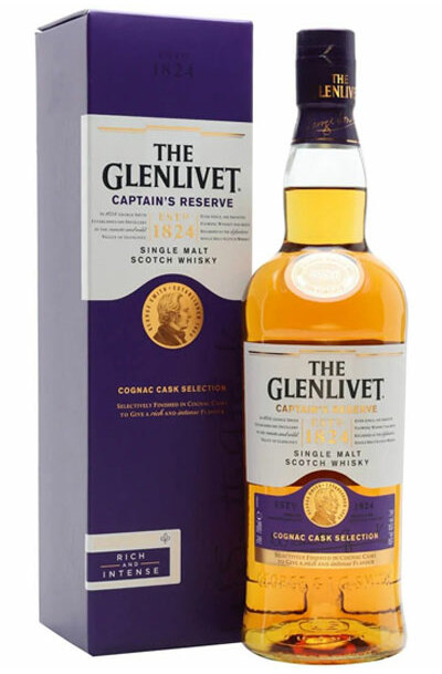 Glenlivet Captain's Reserve Single Malt 700ml Bottle with Gift Box