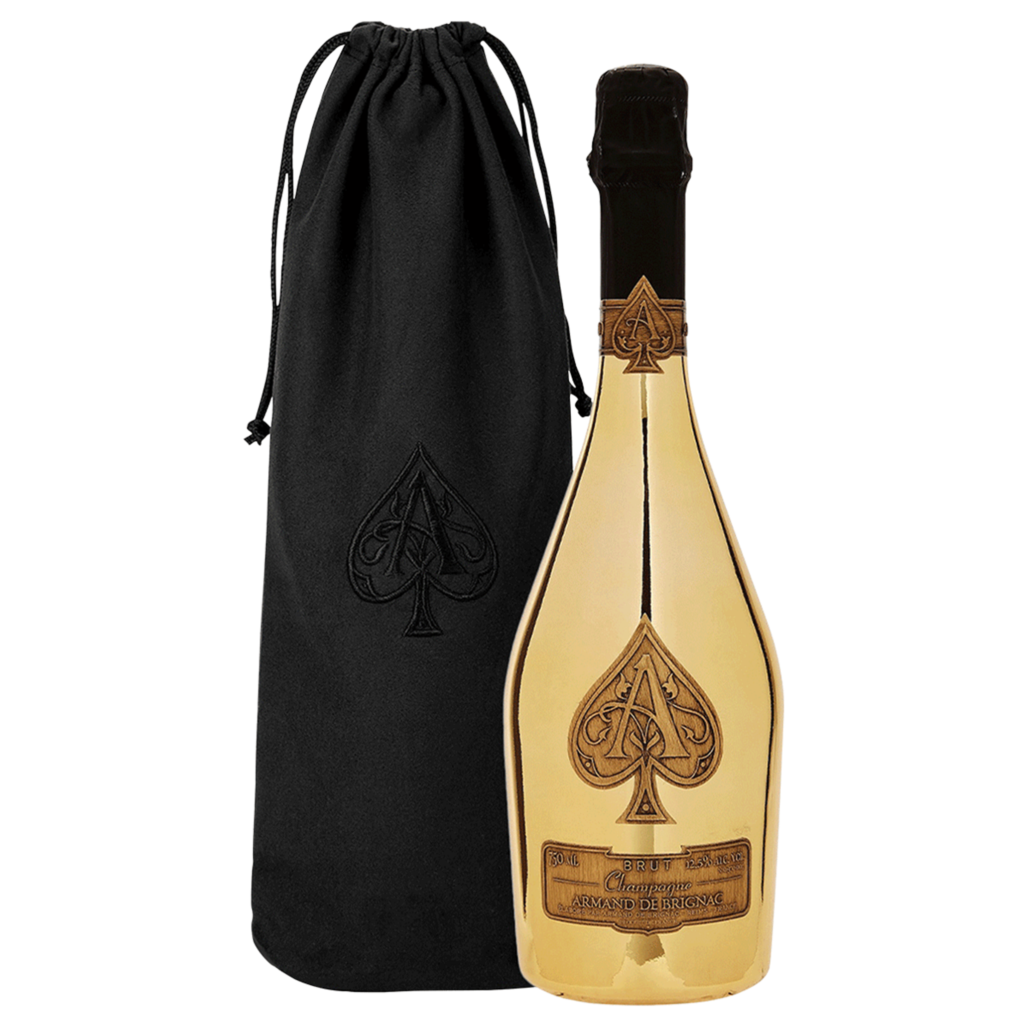 Armand de Brignac Brut シャンパン 750ml Buy Armand de Brignac Brut Gold 750ml w/Velvet Bag at the best