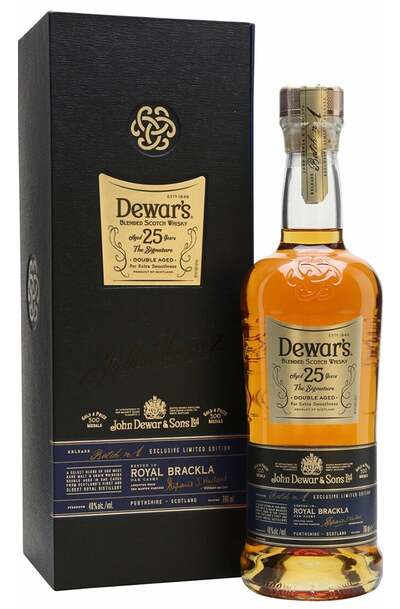  Dewar's 25 Years The Signature 750ml Bottle with Gift Box