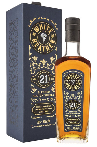 White Heather 21 Years Old 700ml Bottle with Gift Box