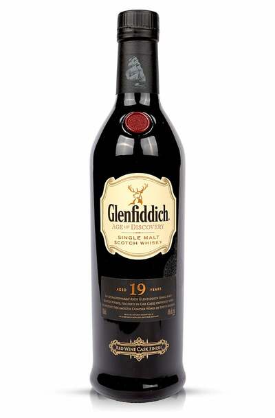 Glenfiddich 19 Year Discovery Red Wine Cask bottle