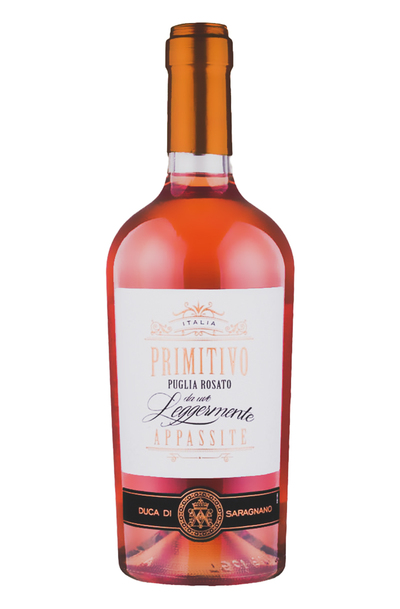 Duca di Saragnano Primitivo Puglia Rosato da uve Leggermente Appassite IGT 750ml