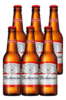 6 x Budweiser Beer Bottle Pack 330ml