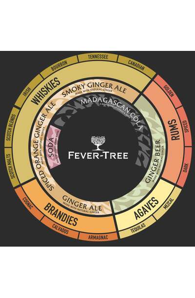 x 24 Fever-Tree Premium Ginger Ale Bottle Case 200ml