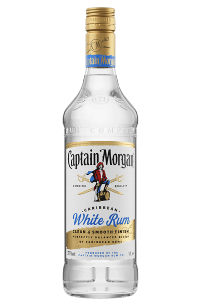 Captain Morgan White Rum 1L